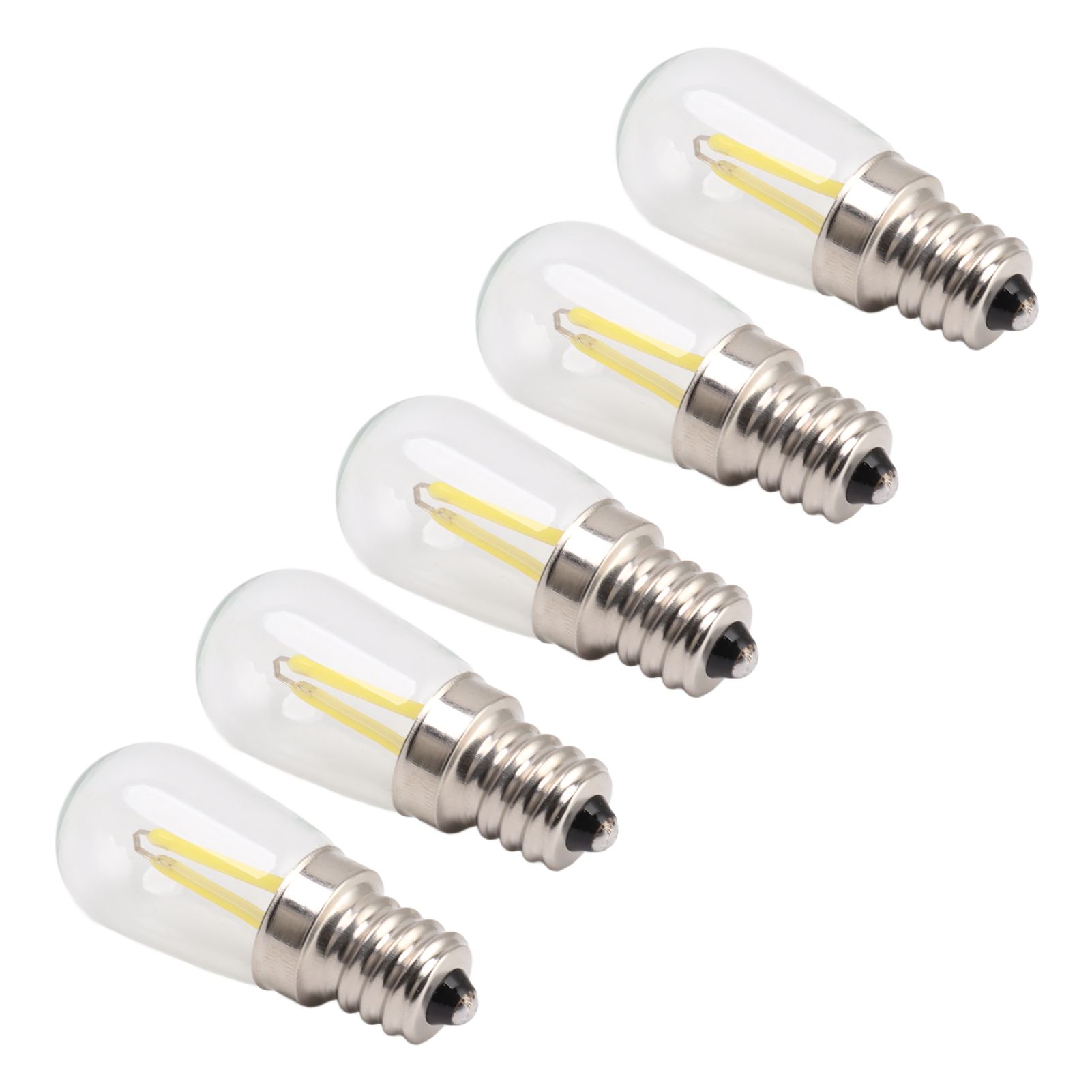 5Pcs Refrigerator Lamp Bulb Low Heat Low Power Consumption E12 LED Fridge view 7