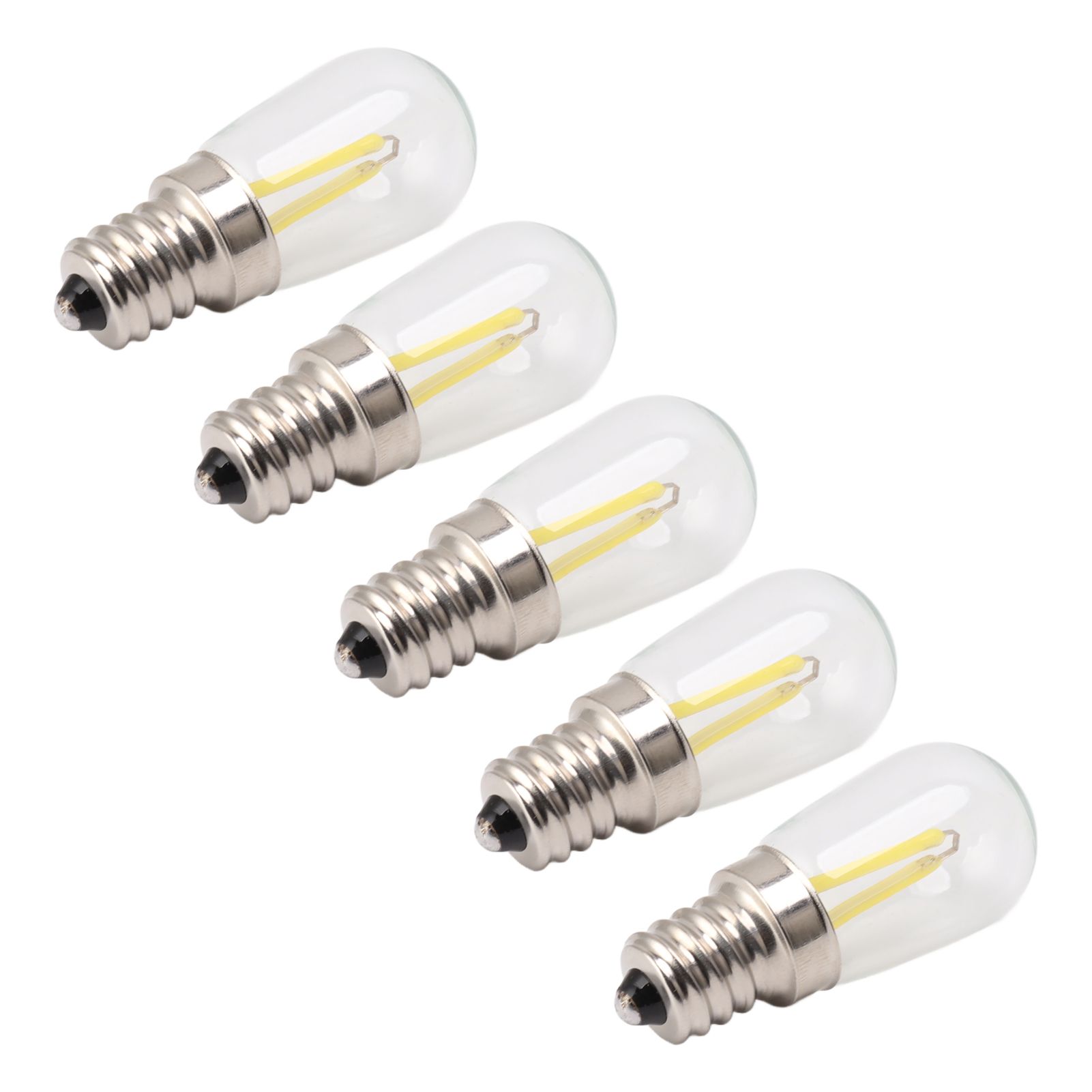 5Pcs Refrigerator Lamp Bulb Low Heat Low Power Consumption E12 LED Fridge view 8