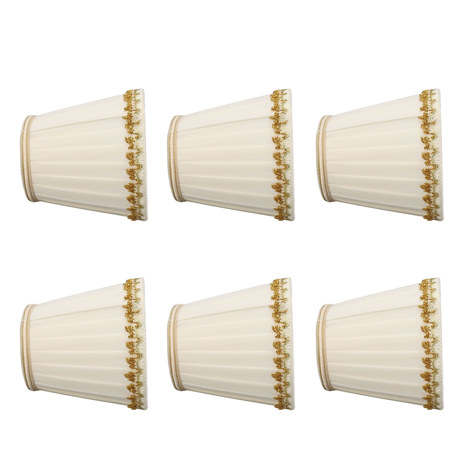 6Pcs Small Lamp Shades Safe Soft Easy Installation Modern Lightweight Table view 9