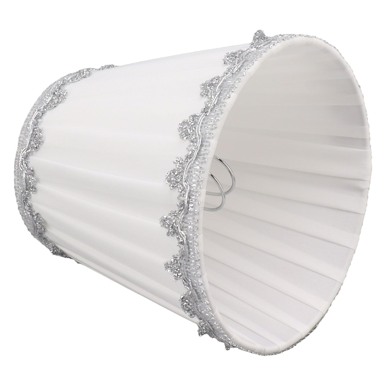 6Pcs Cloth Lampshade Modern Simple Candle Chandelier Light Shade Table view 6