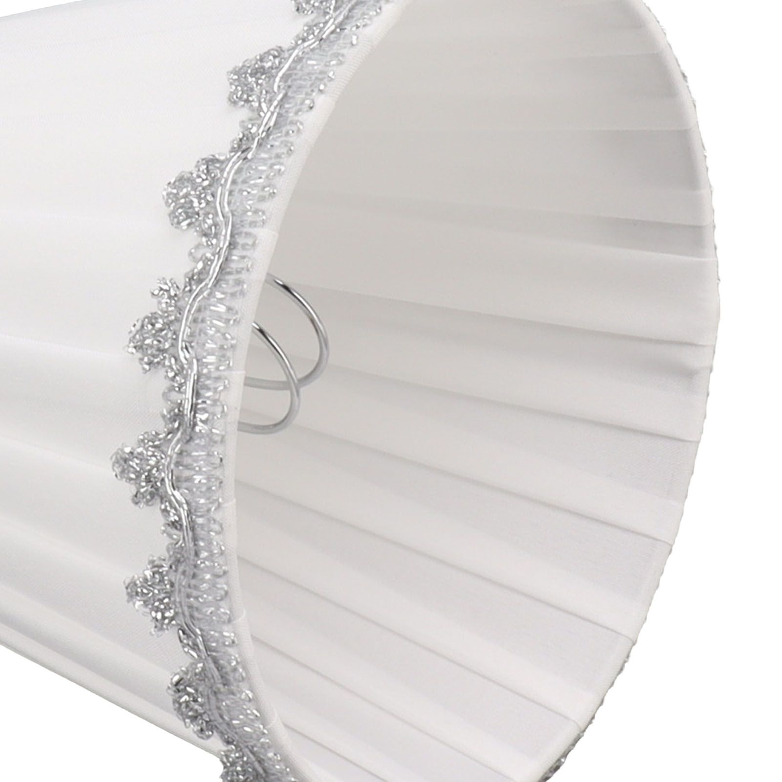 6Pcs Cloth Lampshade Modern Simple Candle Chandelier Light Shade Table view 15