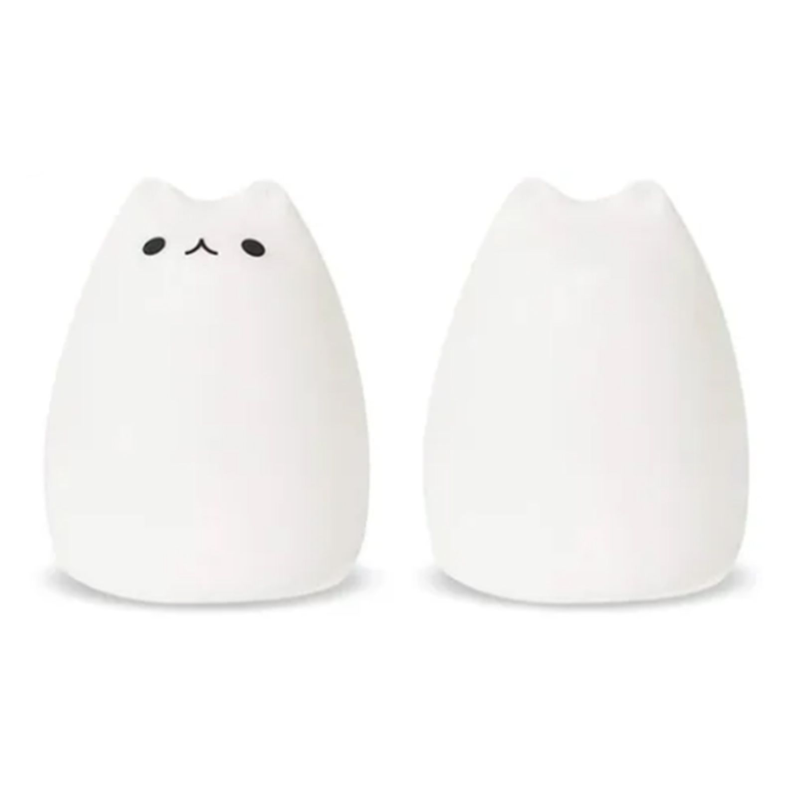 Cute Cat Night Light for Kids 7 Color LED Tap Nursery Night Light USB view 2