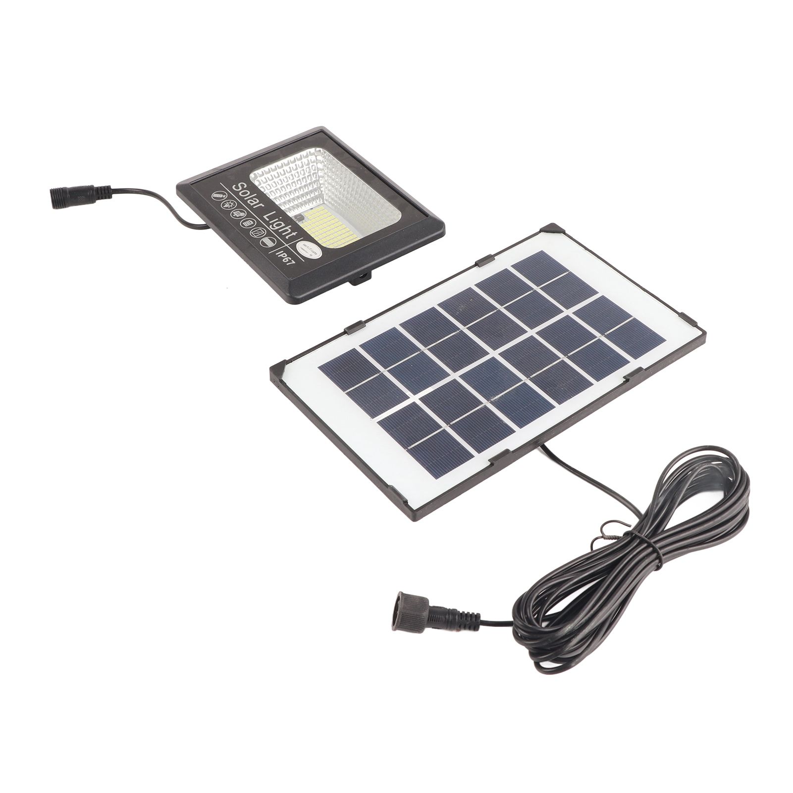 30W 100LED Solar Street Lamp Remote Control Light Control Timing Floodlight view 4