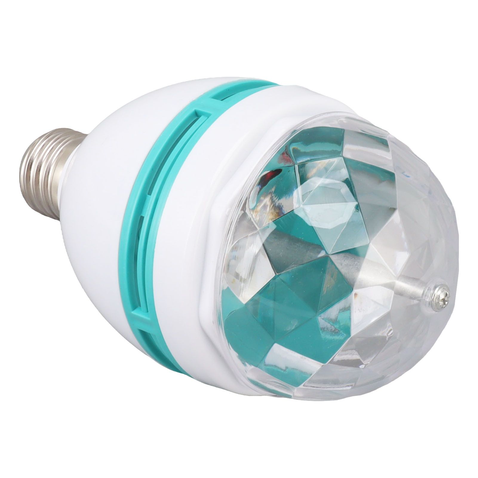 Dancing Light Bulb E26 Base RGB Auto Changing Safe Stable ABS PC Rotating view 5