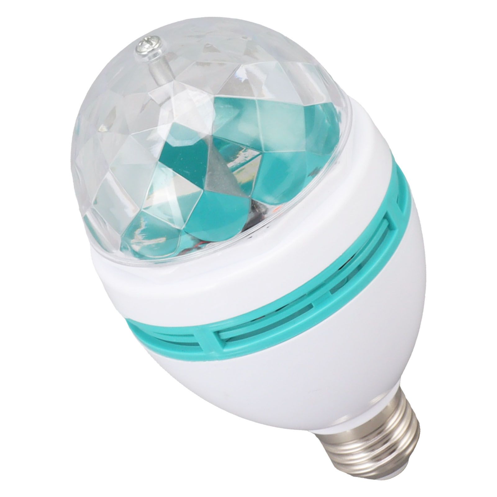 Dancing Light Bulb E26 Base RGB Auto Changing Safe Stable ABS PC Rotating view 7