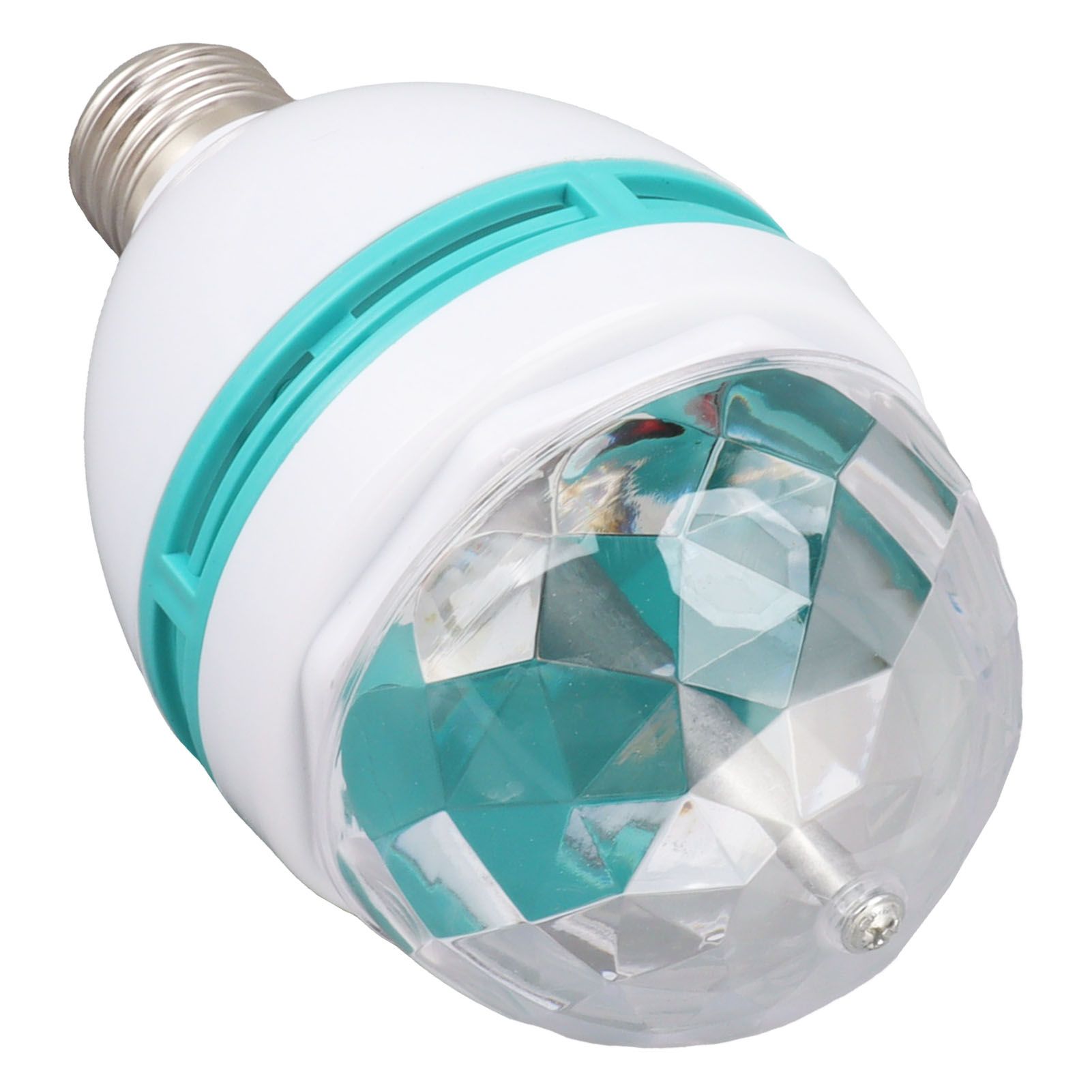 Dancing Light Bulb E26 Base RGB Auto Changing Safe Stable ABS PC Rotating view 9