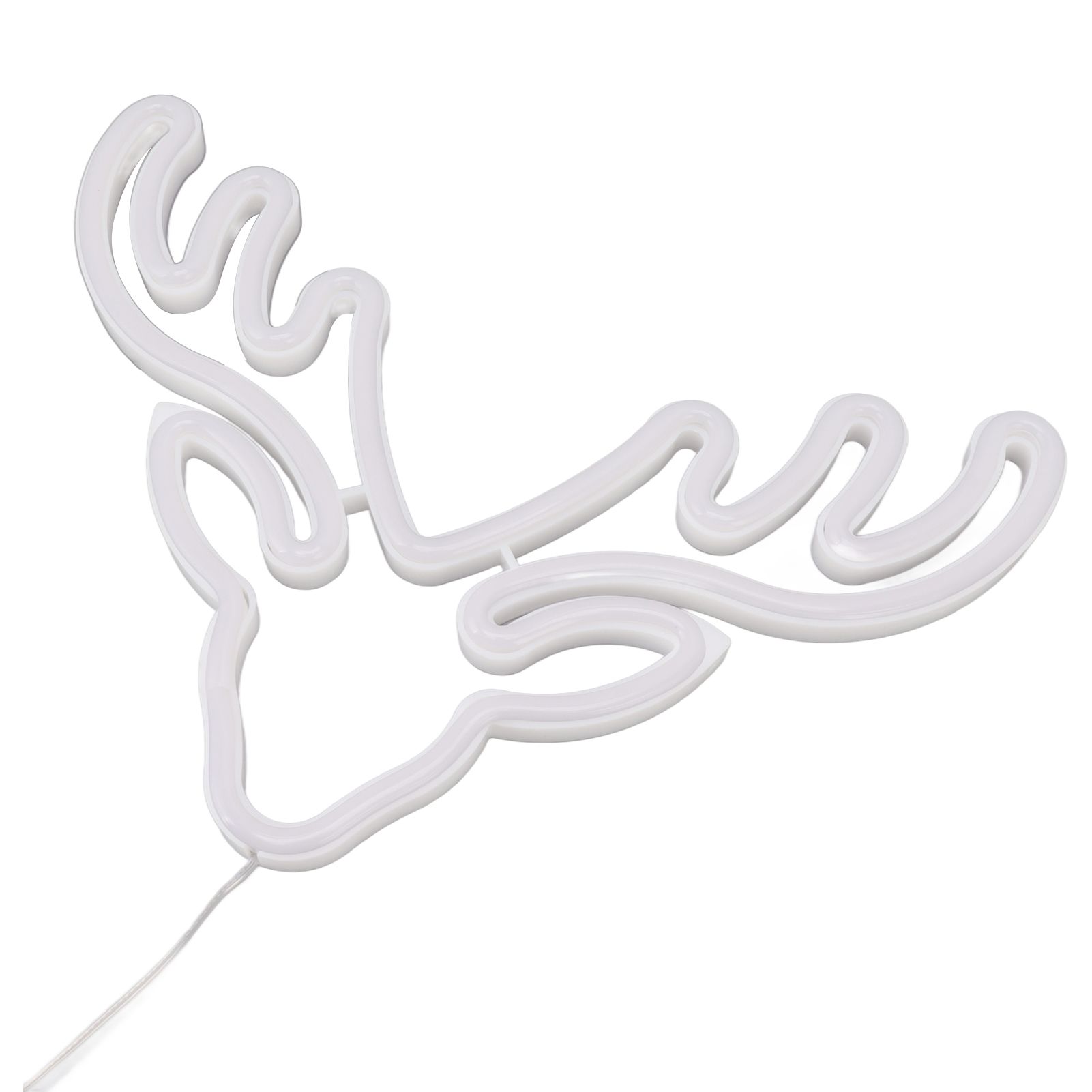 Neon Light LED Sign USB Battery Powered Christmas Holiday Bedroom Wall Decor view 15