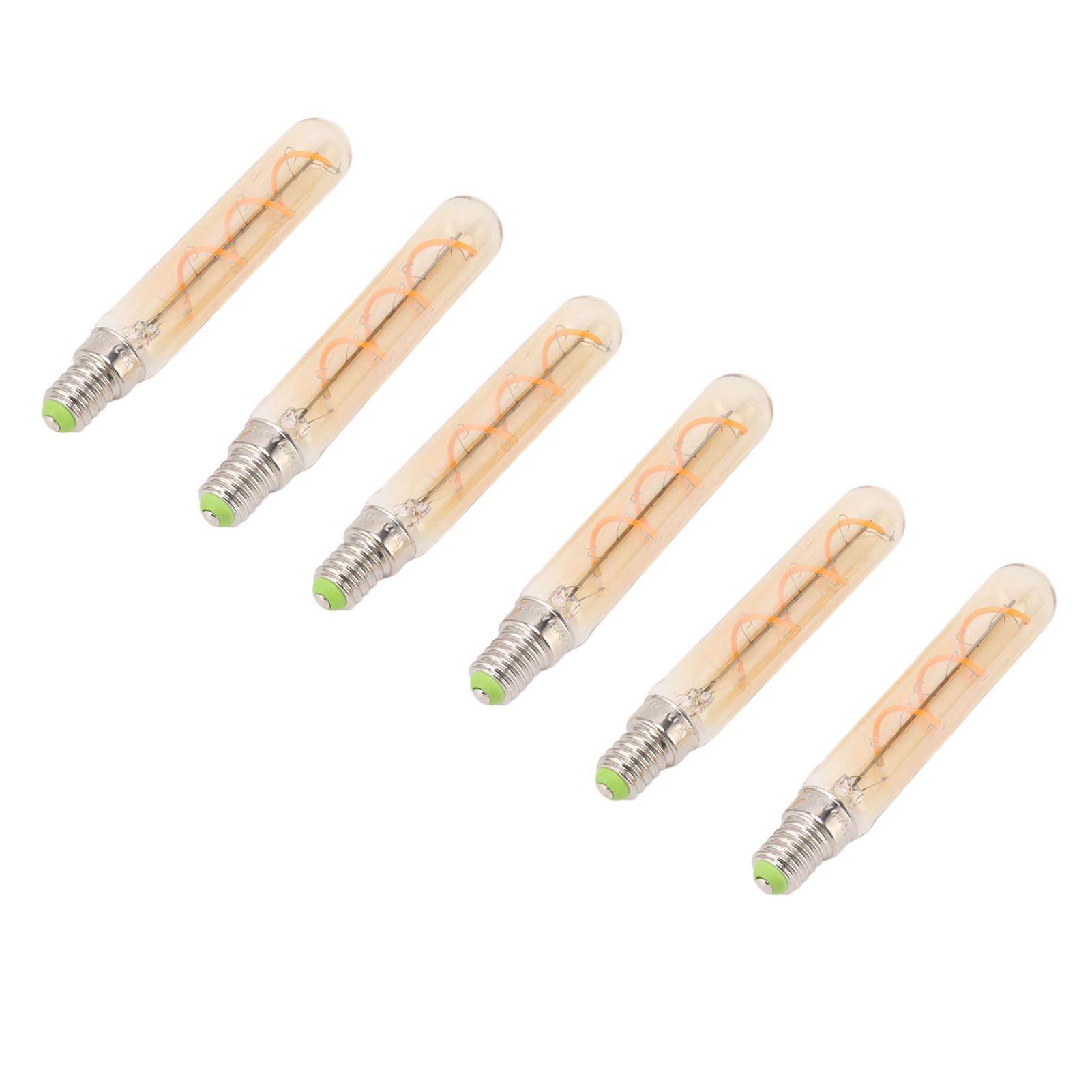 2 PCS E14 LED Light Bulb 3w Golden Tubular Bulb for Pendant Wall Scones Tube view 4