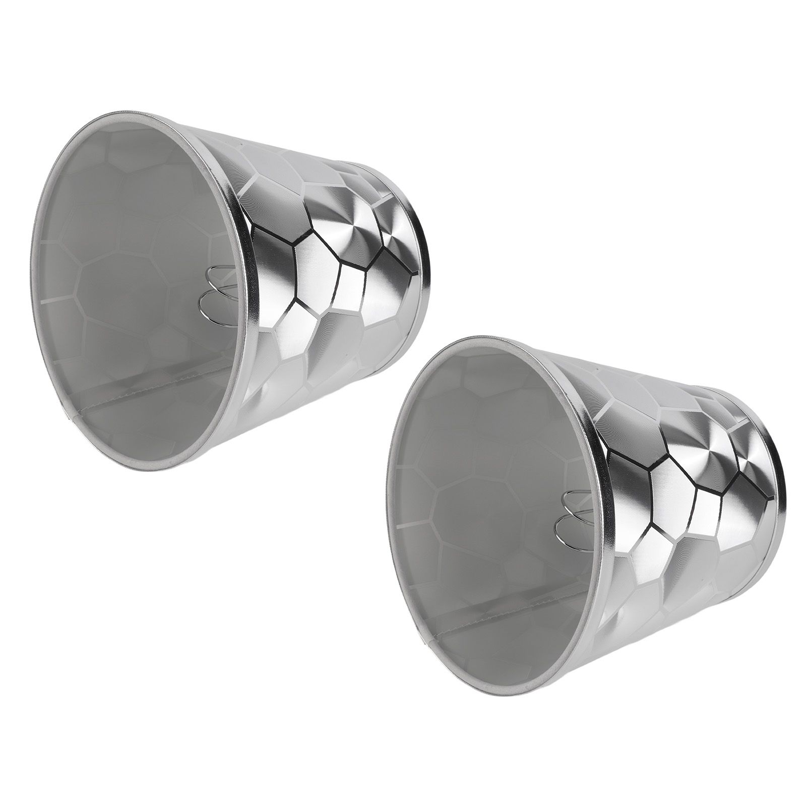 2Pcs Dustproo E14 Bulb Lamp Holder Lampshade Modern Simple Style Table Lamp Shade view 6