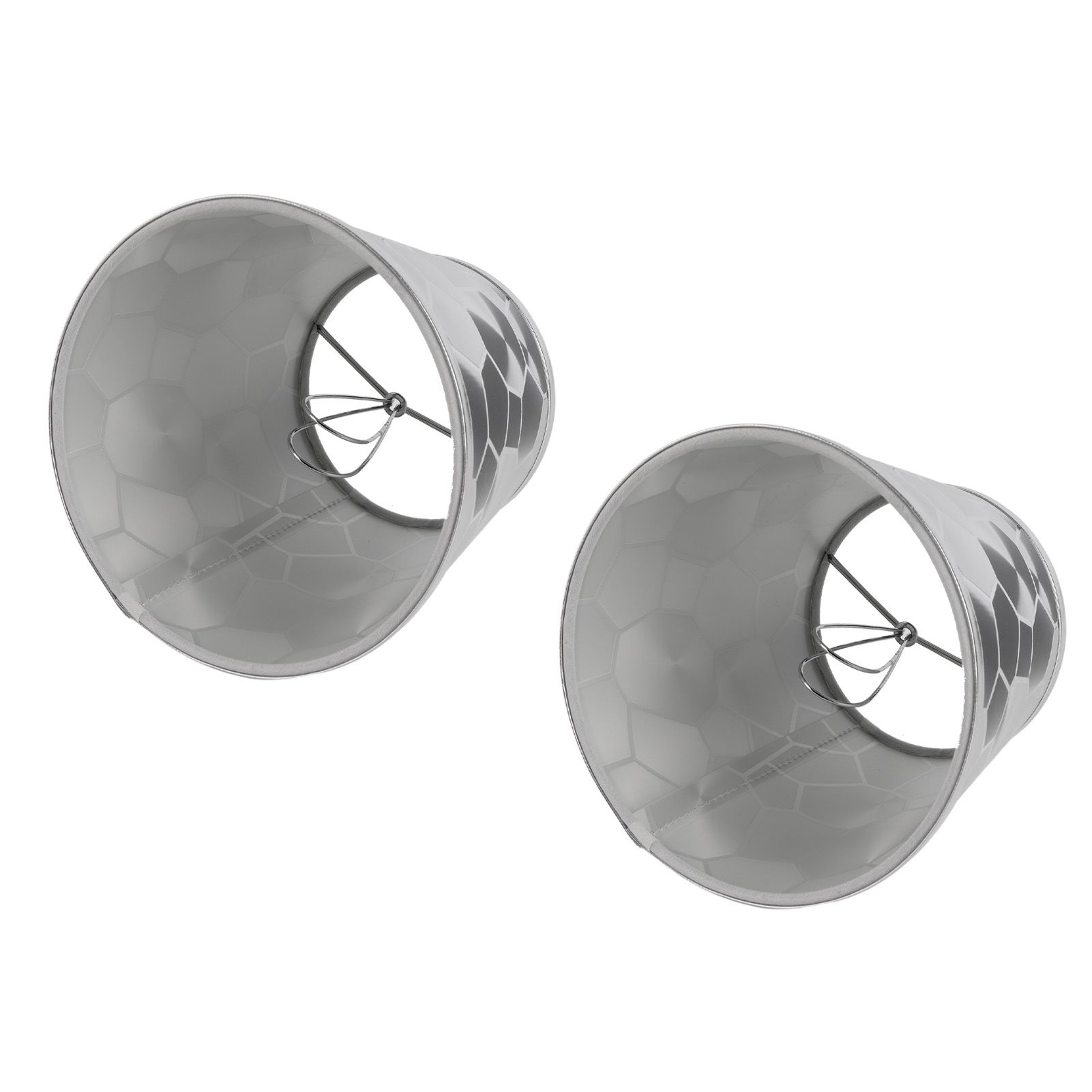 2Pcs Dustproo E14 Bulb Lamp Holder Lampshade Modern Simple Style Table Lamp Shade view 7
