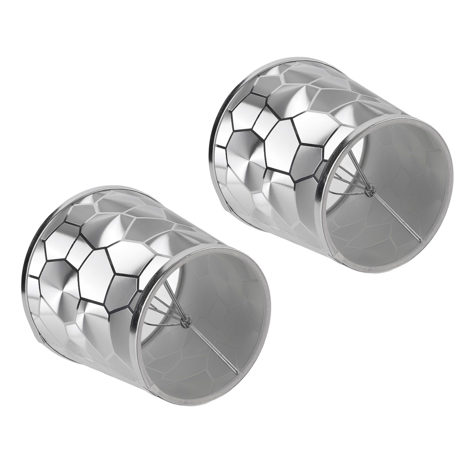 2Pcs Dustproo E14 Bulb Lamp Holder Lampshade Modern Simple Style Table Lamp Shade view 8