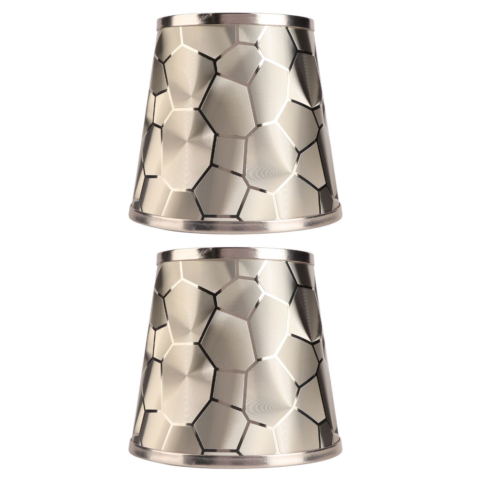 2PCS Drum Lamp Shade E14 PVC Modern Decorative Small Barrel Lampshade Cover view 5