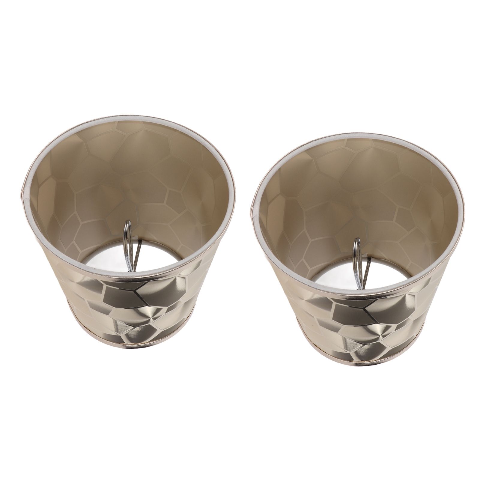 2PCS Drum Lamp Shade E14 PVC Modern Decorative Small Barrel Lampshade Cover view 7