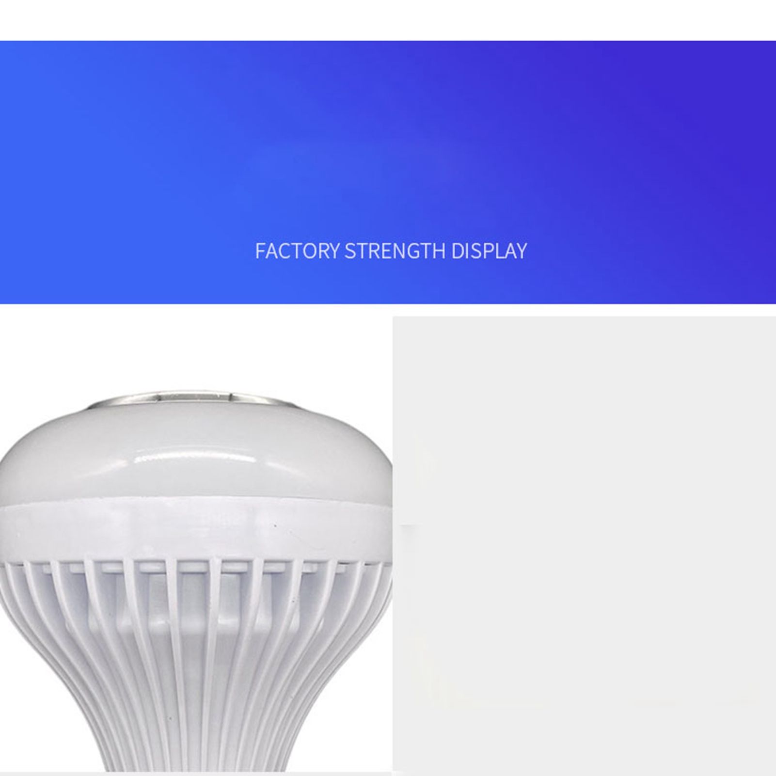 Bluetooth Music Bulb Plastic RGB Multi Color Adjustable Wireless Smart Light view 7