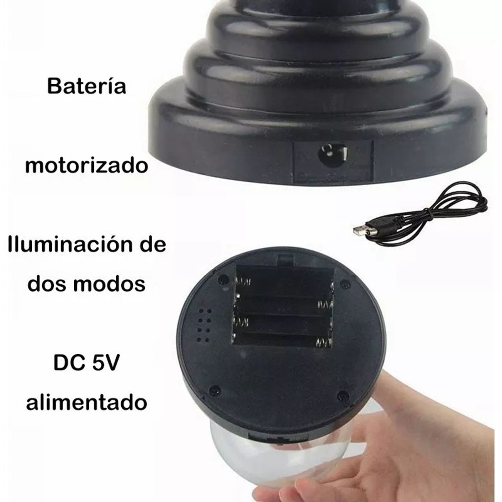 3 Inch Magic Plasma Ball Lamp Touch Sensitive Plasma Ball Light for Parties view 9