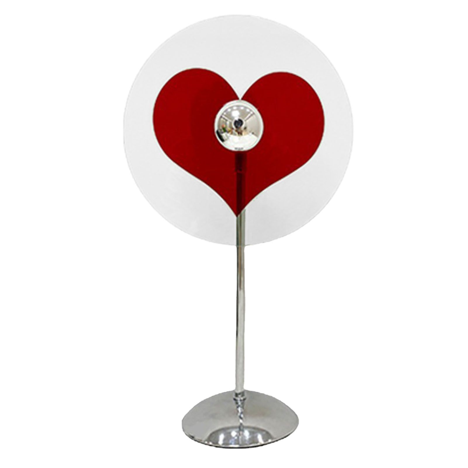 Heart Shaped Projection Table Lamp 4W Sweet Warm 360 Degree Rotatable
