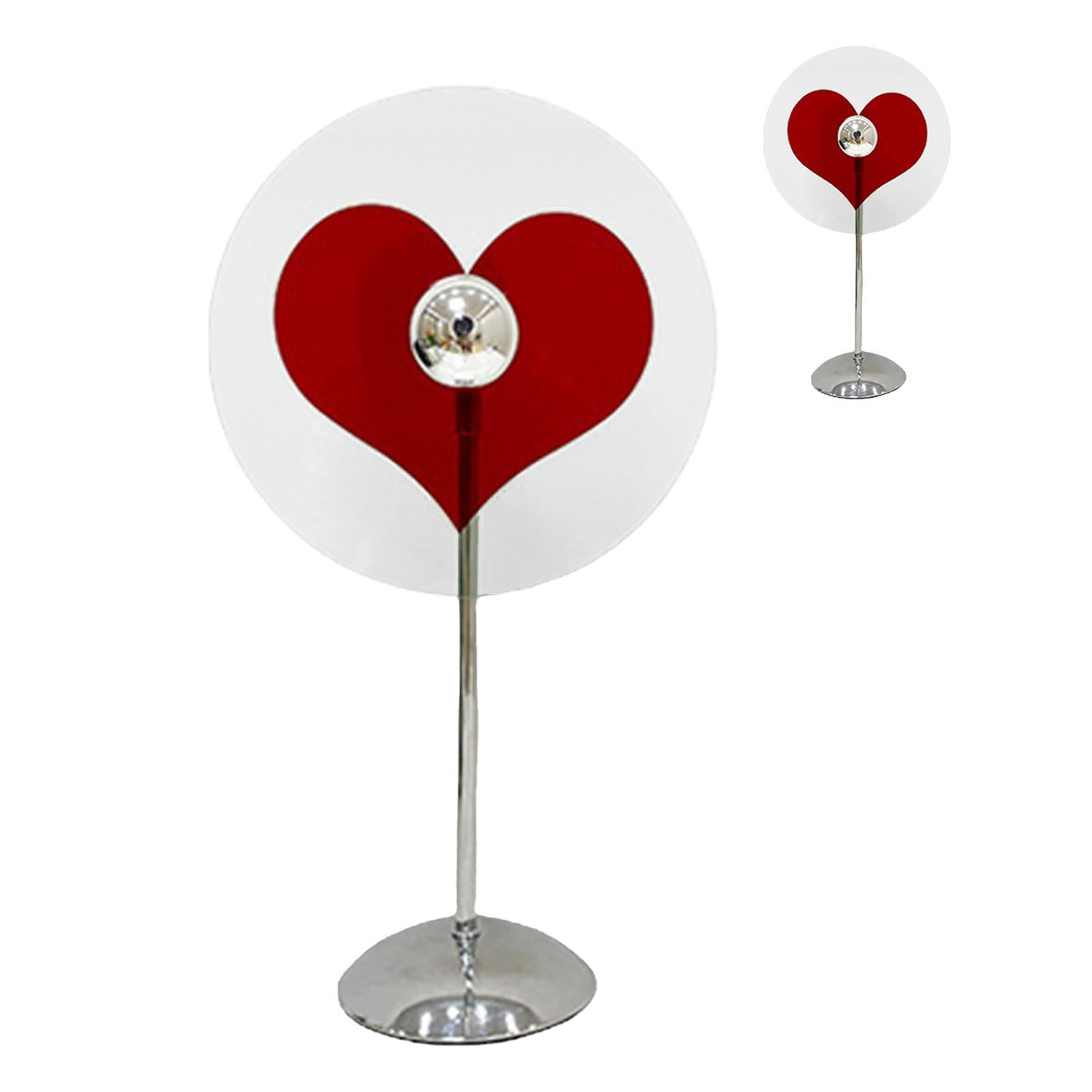 Heart Shaped Projection Table Lamp 4W Sweet Warm 360 Degree Rotatable view 2