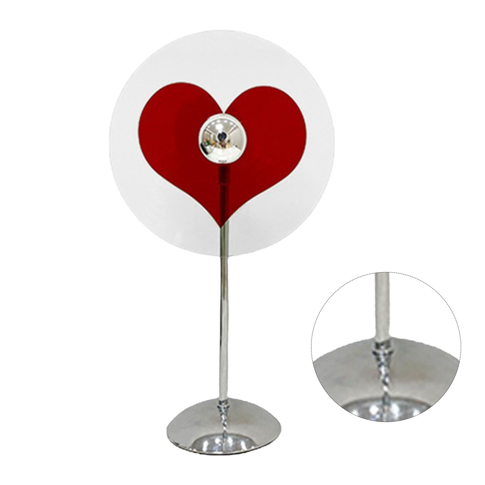 Heart Shaped Projection Table Lamp 4W Sweet Warm 360 Degree Rotatable view 3