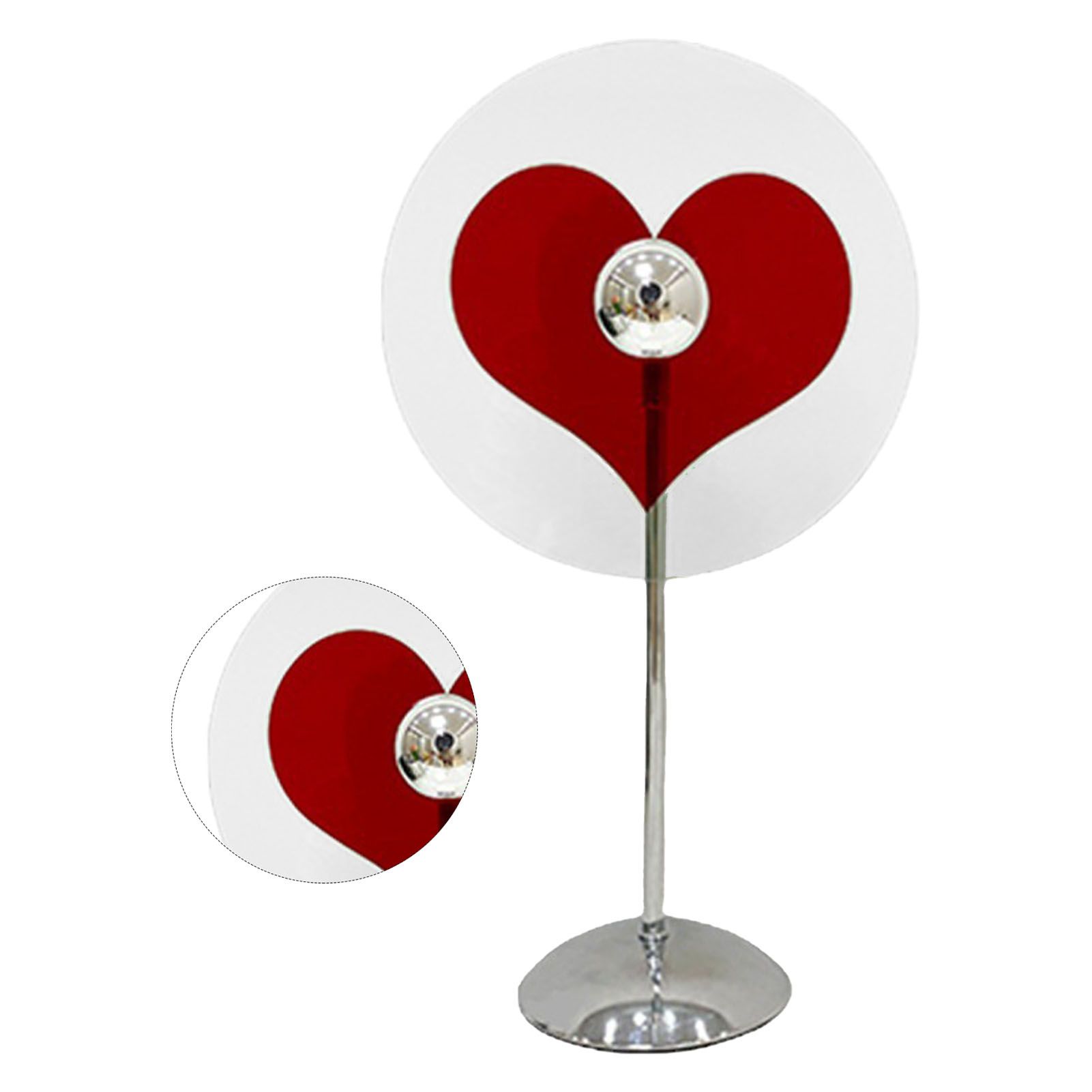 Heart Shaped Projection Table Lamp 4W Sweet Warm 360 Degree Rotatable view 4