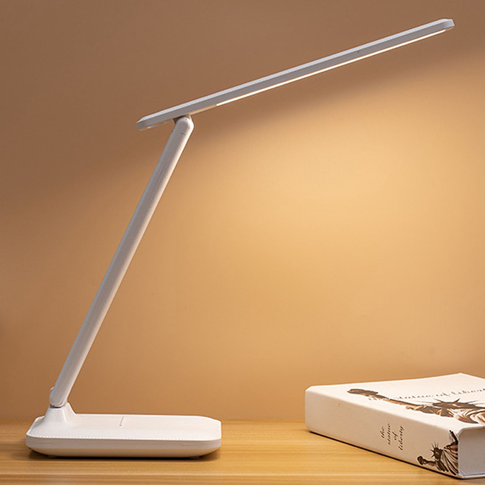 LED Reading Lamp Plastic Eye Protection USB Charging Desk Light for Bedroom view 5