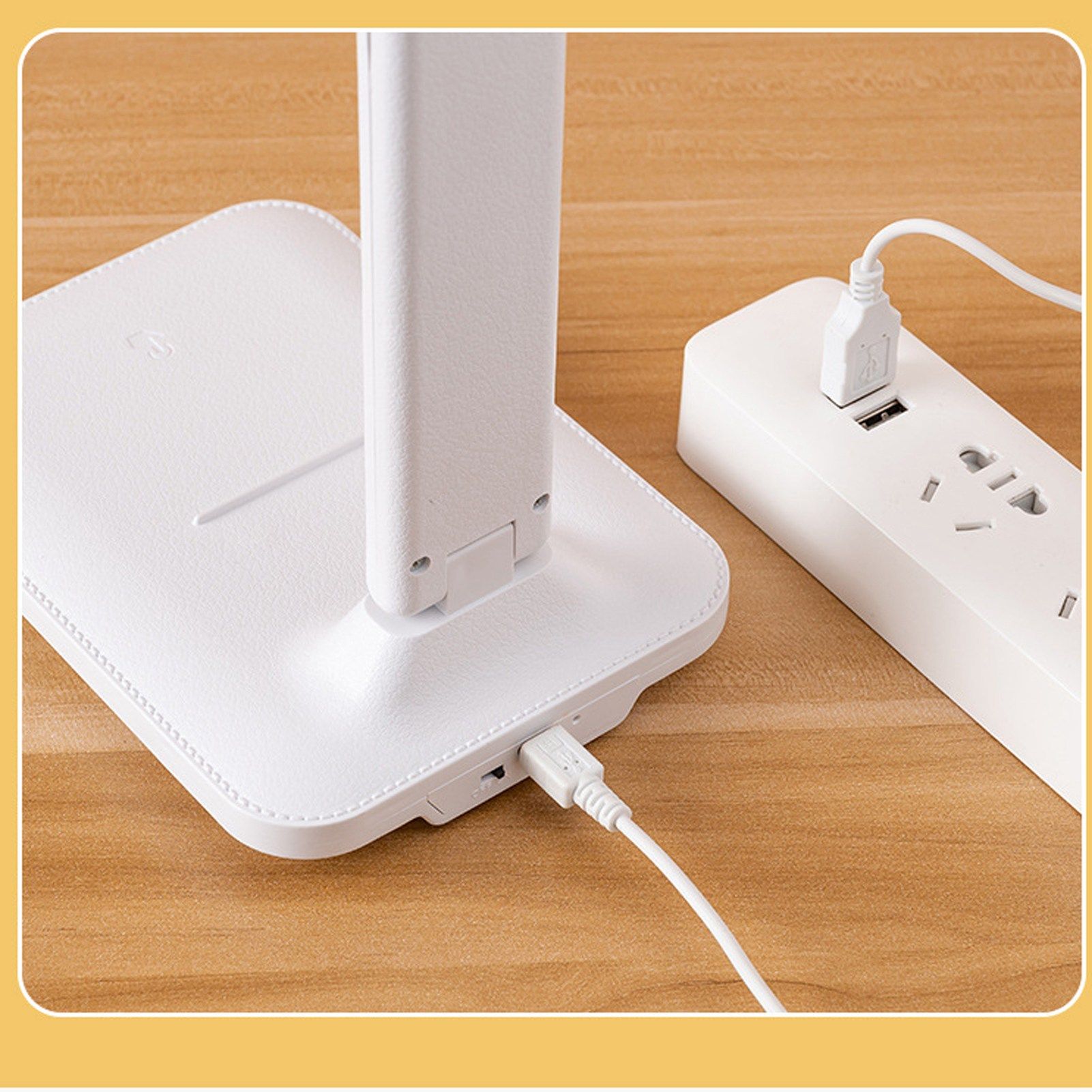 LED Reading Lamp Plastic Eye Protection USB Charging Desk Light for Bedroom view 12