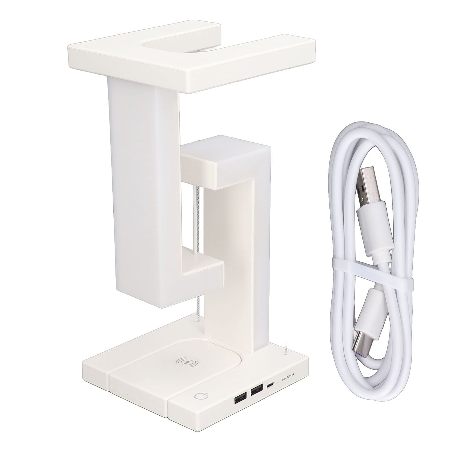 Magnetic Levitation Night Light 3 Gears Touching Switch LED Table Lamp with