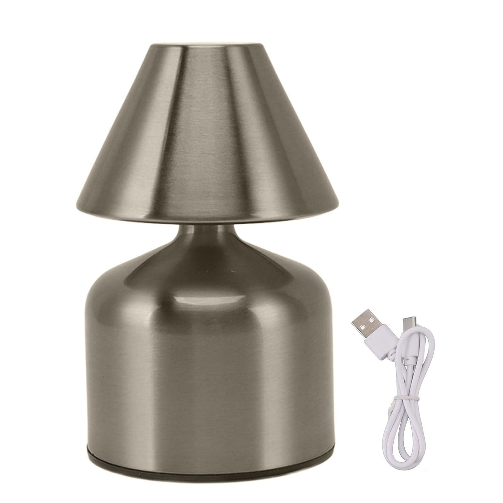 3W Stepless Dimming Touch Table Desktop Lamp 1800mAh Cordless 3 Color