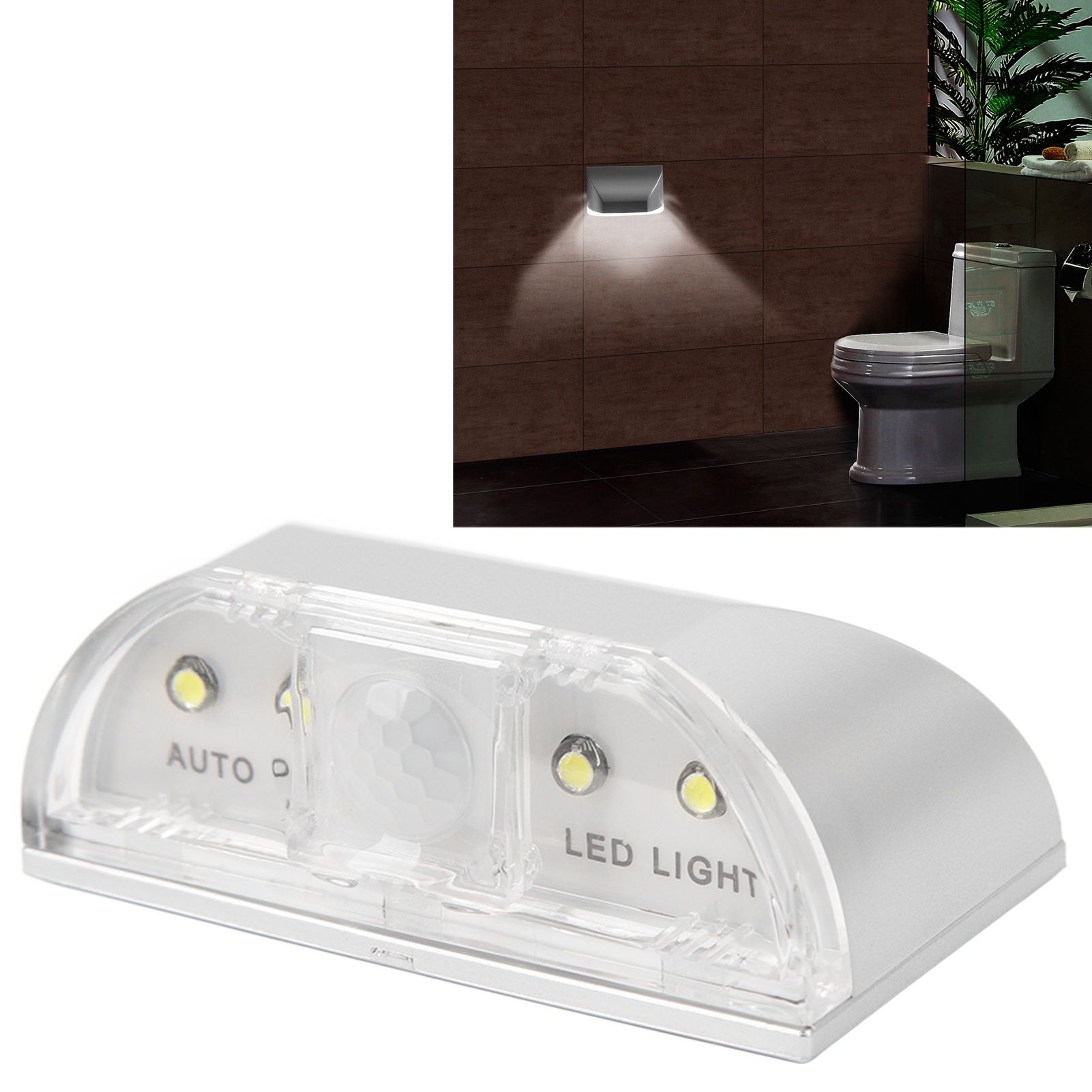 LED Door Keyhole Light Battery Operated PIR Motion Detector Night Lamp for view 12