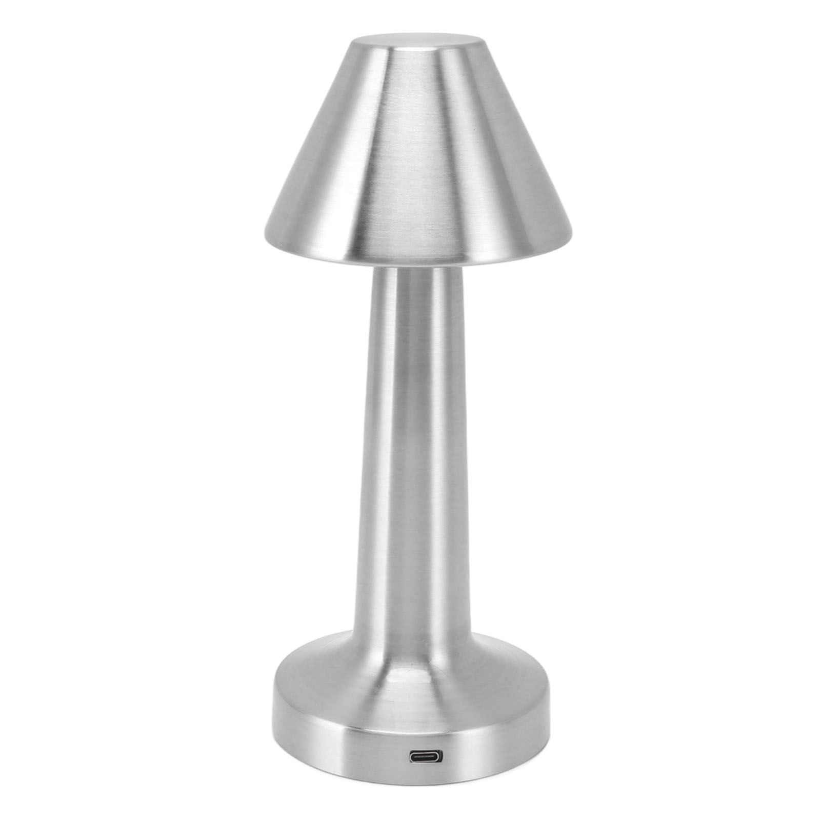 LED Table Lamp 3W 3 Colors Stepless Dimming USB Rechargeable Cordless LED view 5