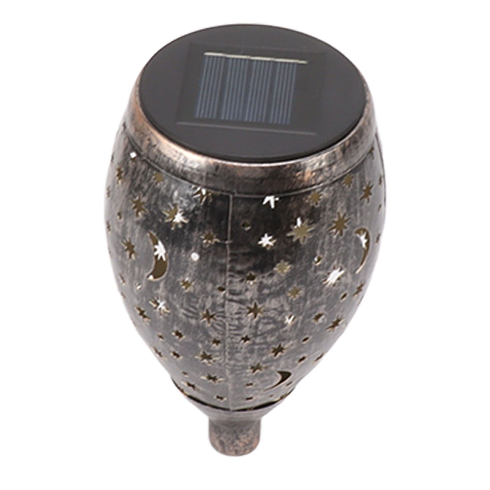 2PCS Solar Decorative Lantern 5730LED Pathway Light IP44 Waterproof Ground view 9