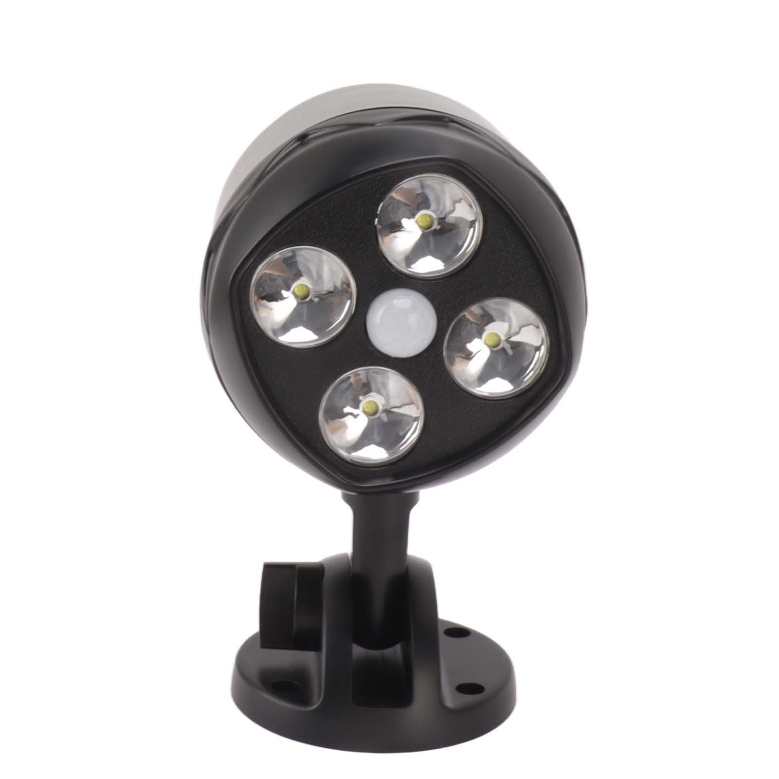 4 LED Spot Light Outdoor Waterproof Wall Mounted Rotating Projection view 2