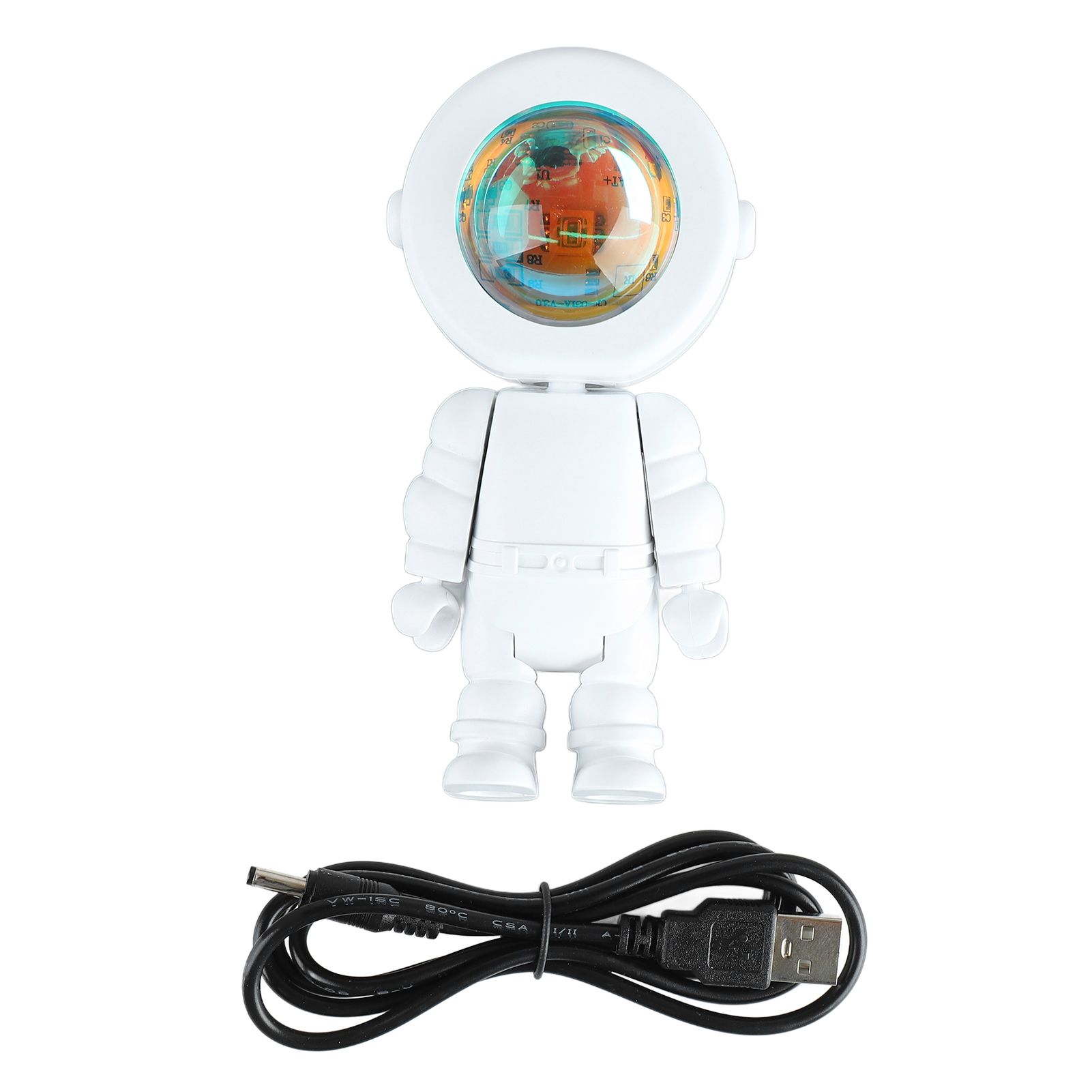 Romantic Astronaut Robot Lamp Astronaut LED Light Projector for Bedroom Live view 4