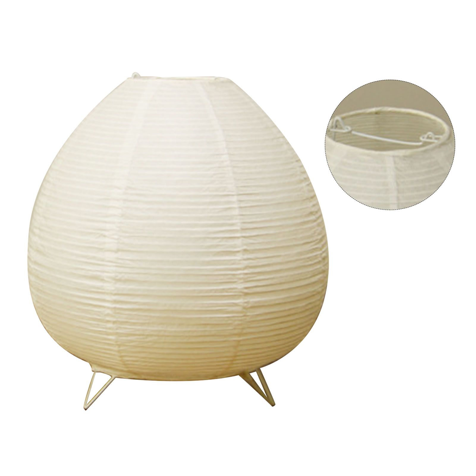 Rice Paper Lantern Lamp Soft Warm Light Home Decoration Modern Standing view 2
