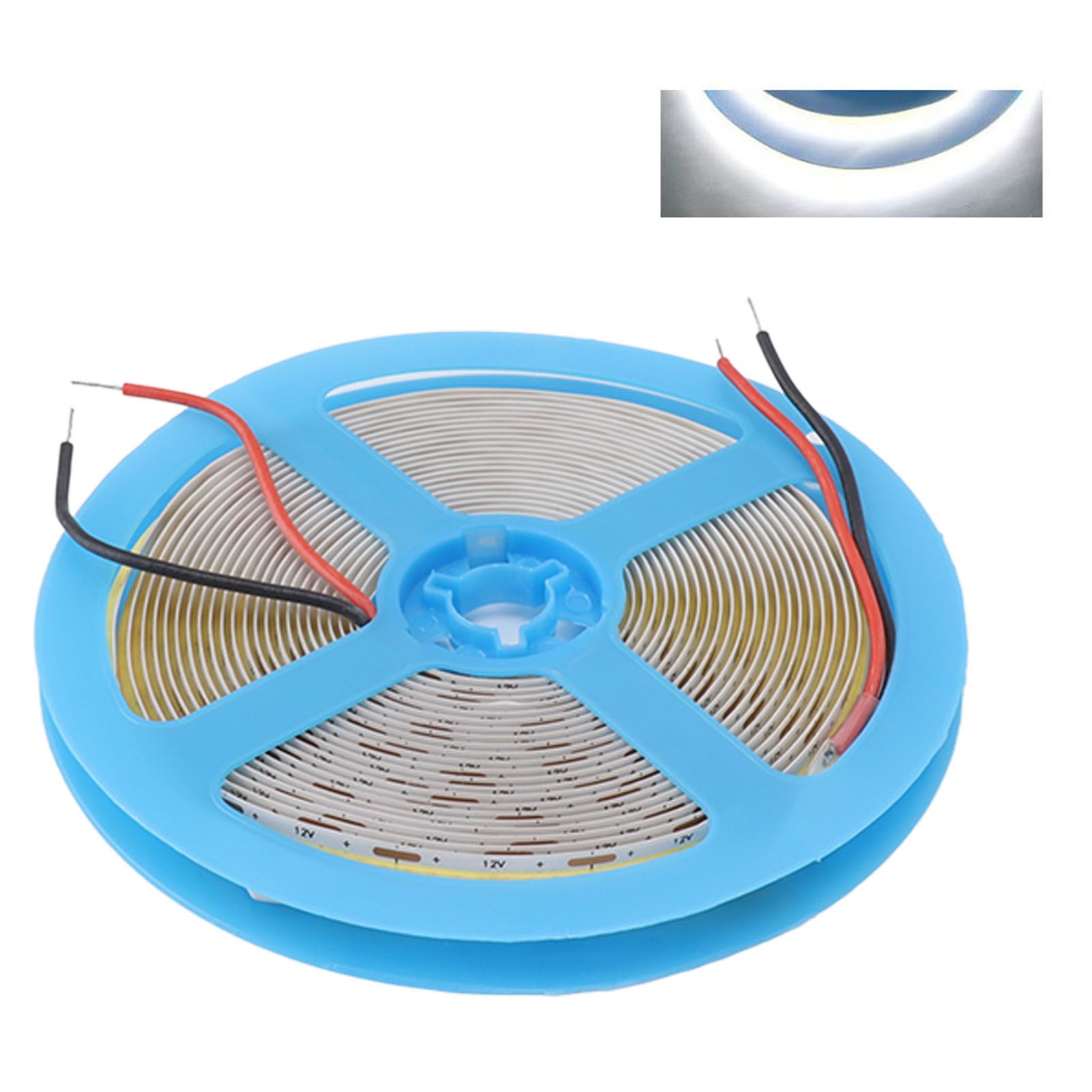 12V COB LED Flexible Strip Light Self Adhesive 90 CRI Flexible Uniform LED