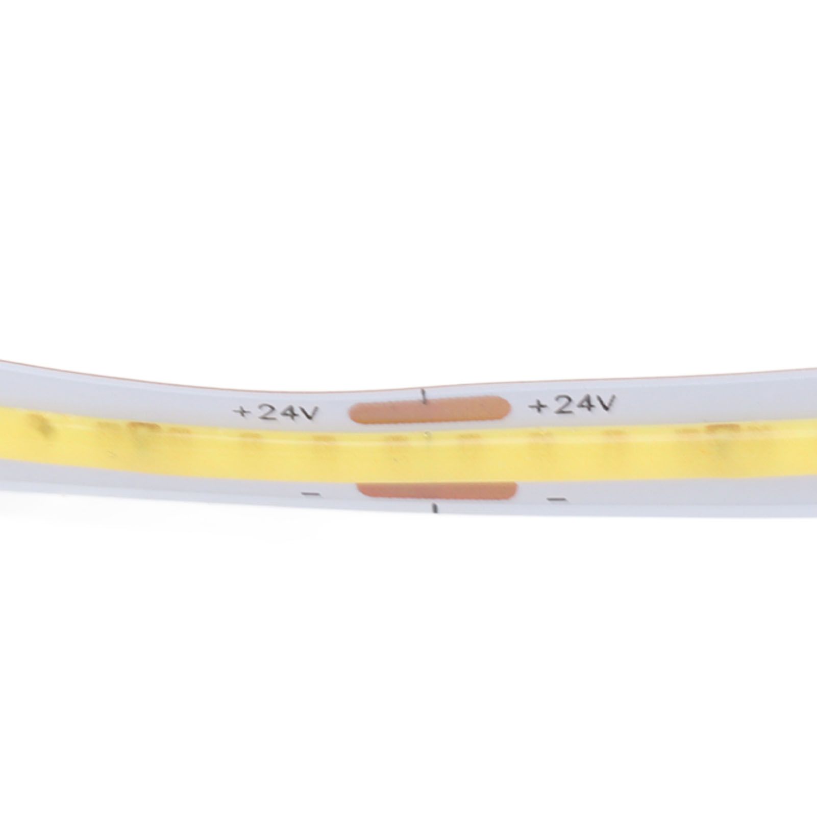 COB LED Strip Light 320LEDs 110lm Adhesive Uniform Natrual Flexible Tape Light view 15