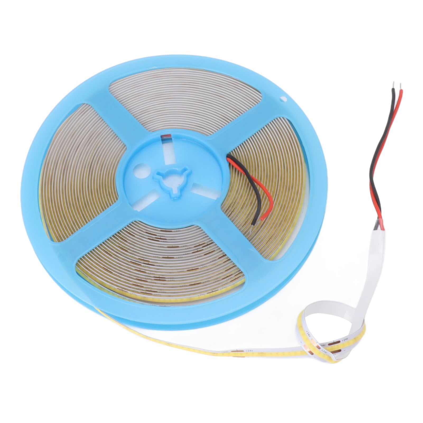 COB LED Strip Light 320LEDs 110lm Adhesive Uniform Natrual Flexible Tape Light view 4