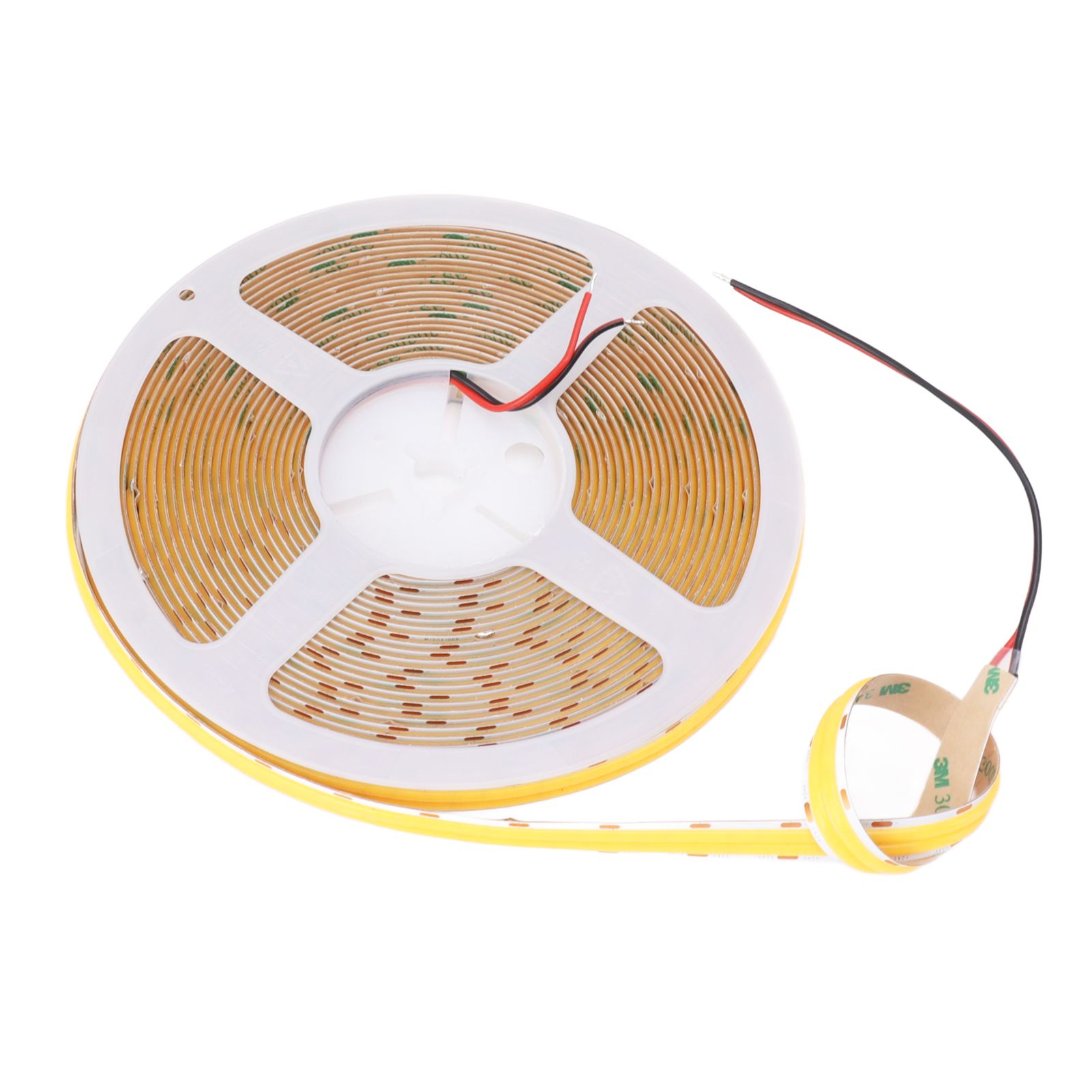 COB LED Strip Light High Brightness Adhesive Flexible Double Row DIY Lamp view 3