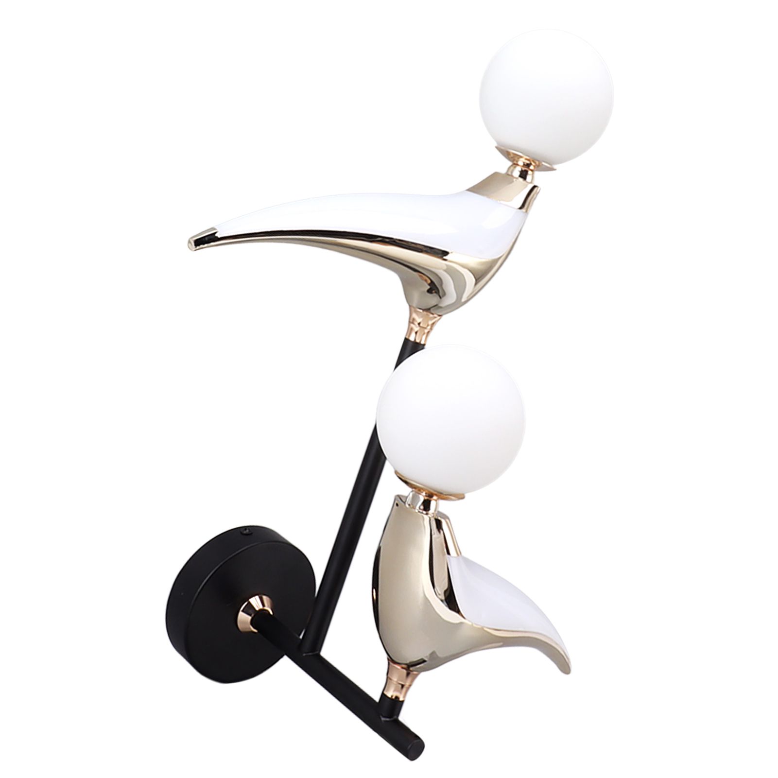 Modern Bird Wall Lamp Double Head Rotatable LED Wall Mounted Light for Living view 9