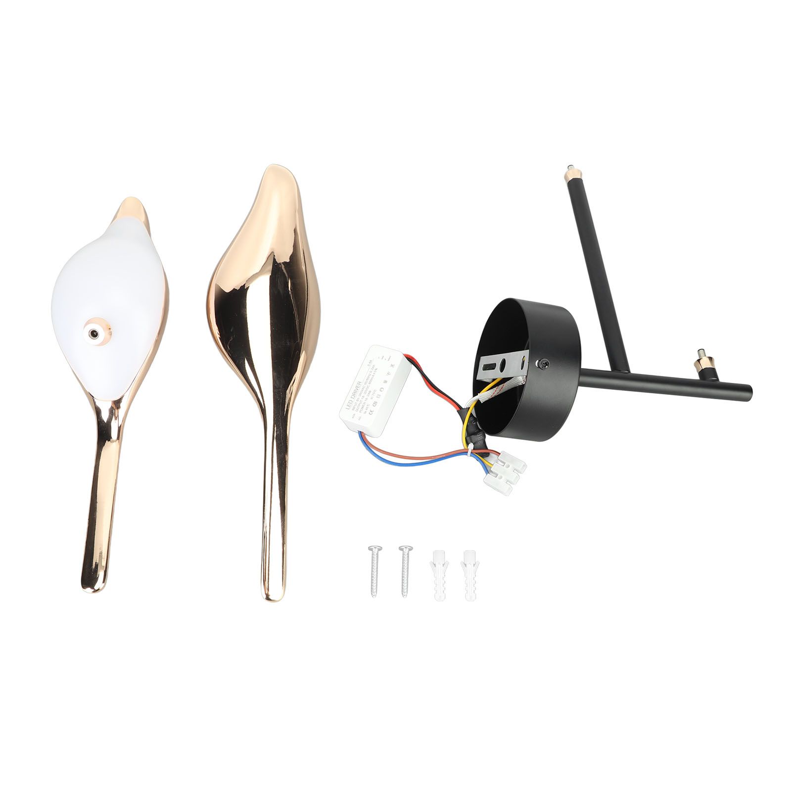 Nordic Bird Wall Lamp 4500K Natural Light Modern Decorative LED Wall Light for view 2