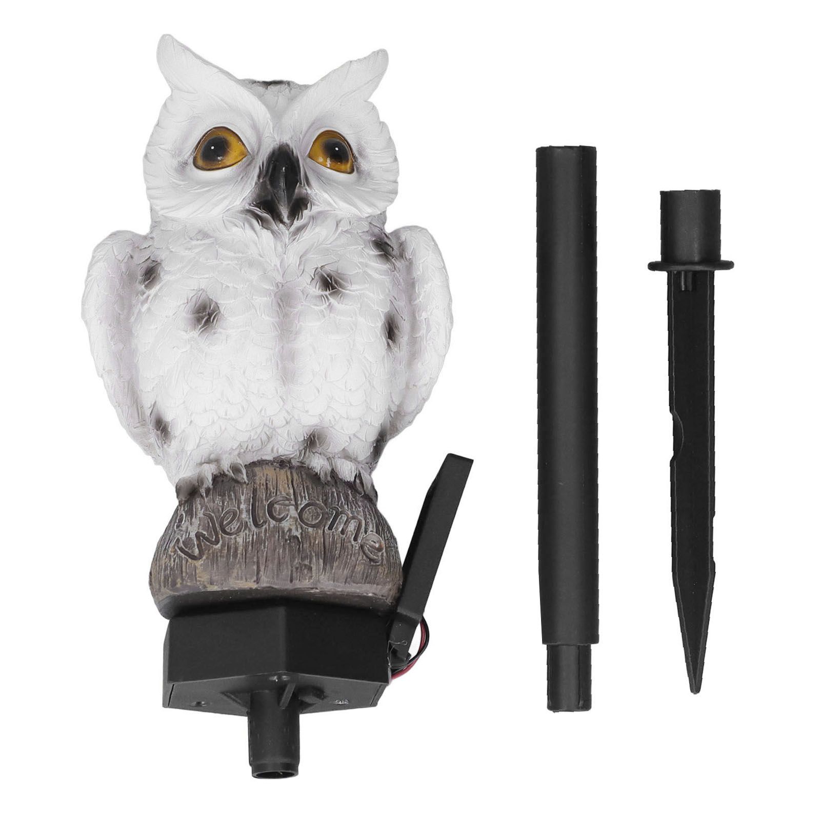 Solar Pathway Lights Outdoor Solar Garden Lights Owl Design Solar Powered
