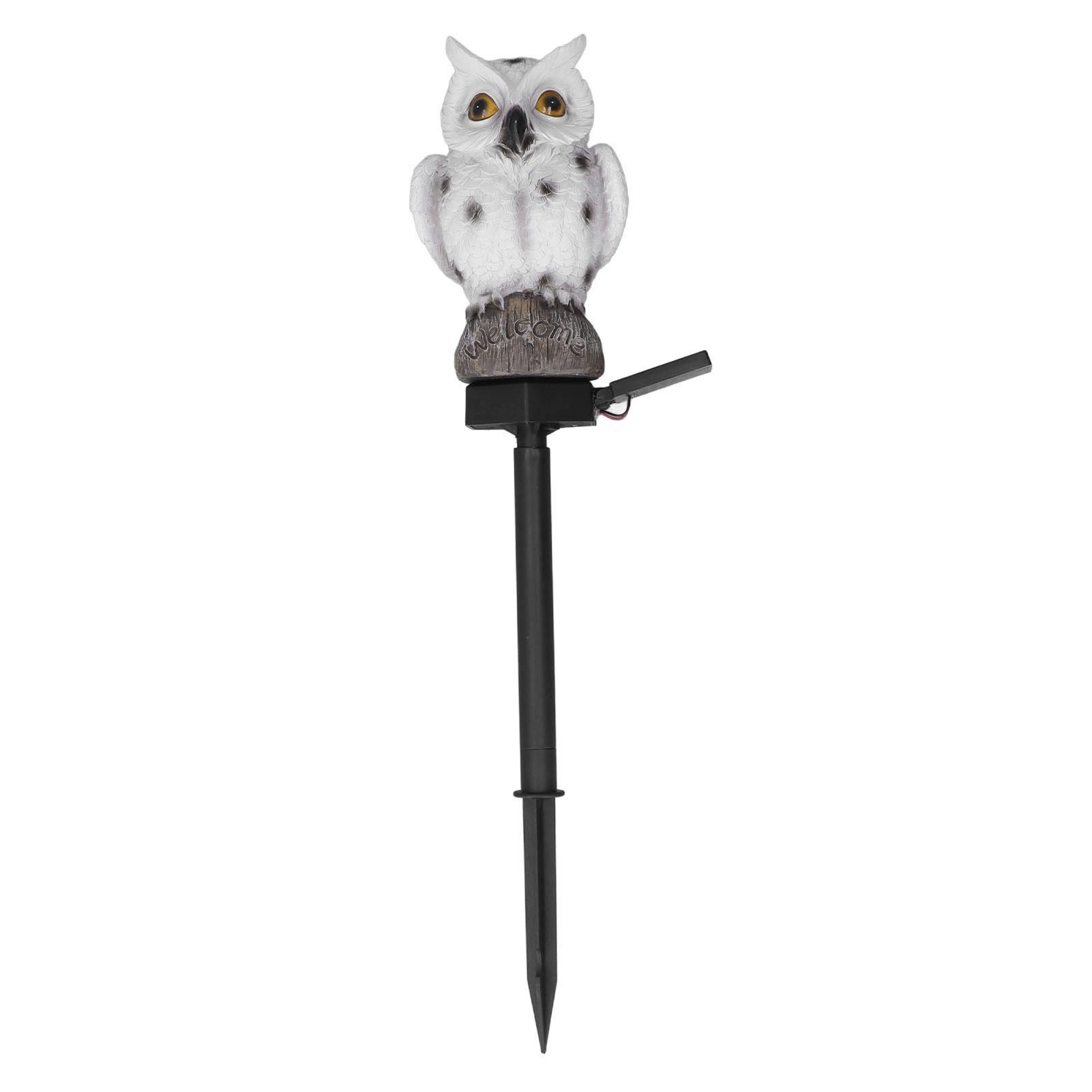Solar Pathway Lights Outdoor Solar Garden Lights Owl Design Solar Powered view 2