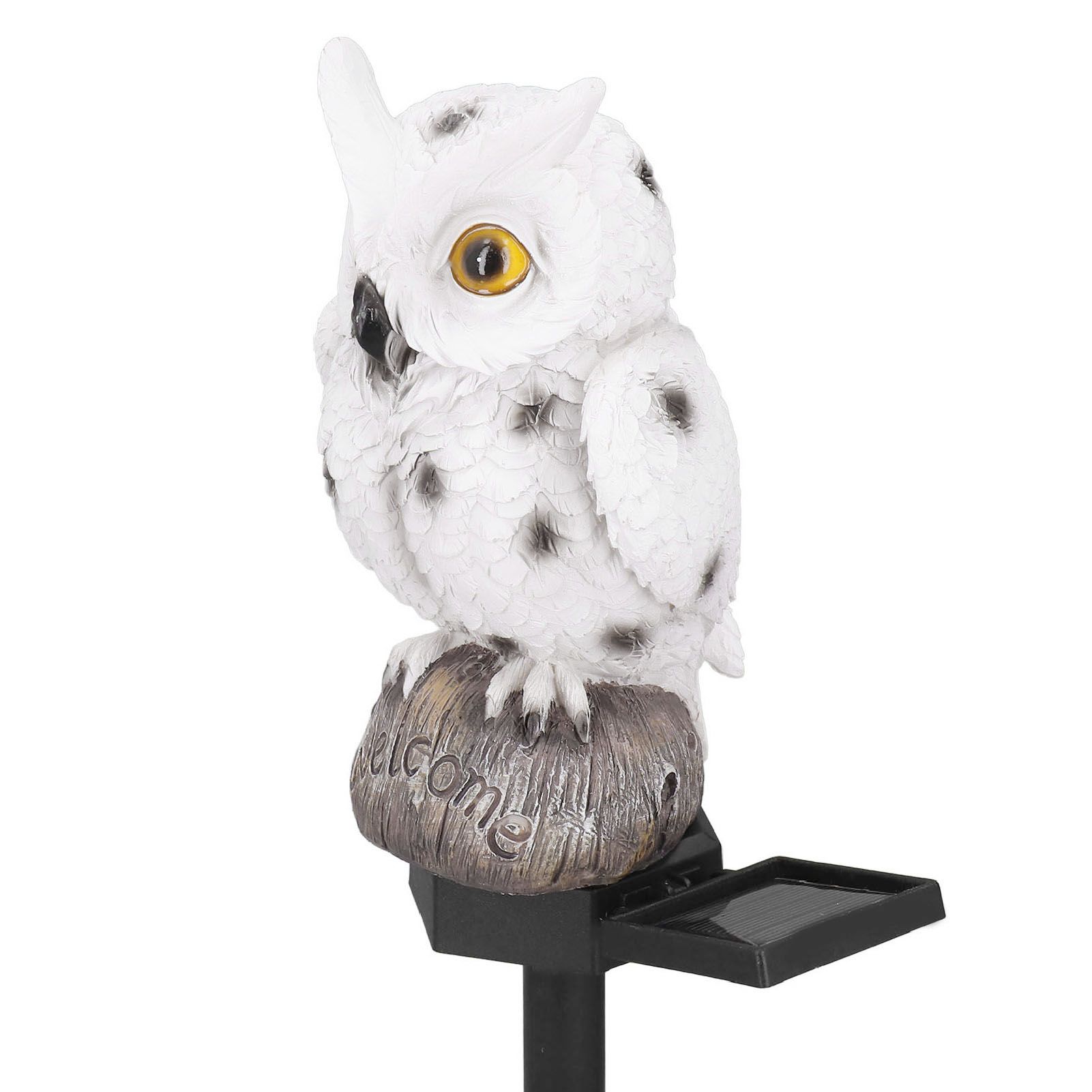 Solar Pathway Lights Outdoor Solar Garden Lights Owl Design Solar Powered view 4