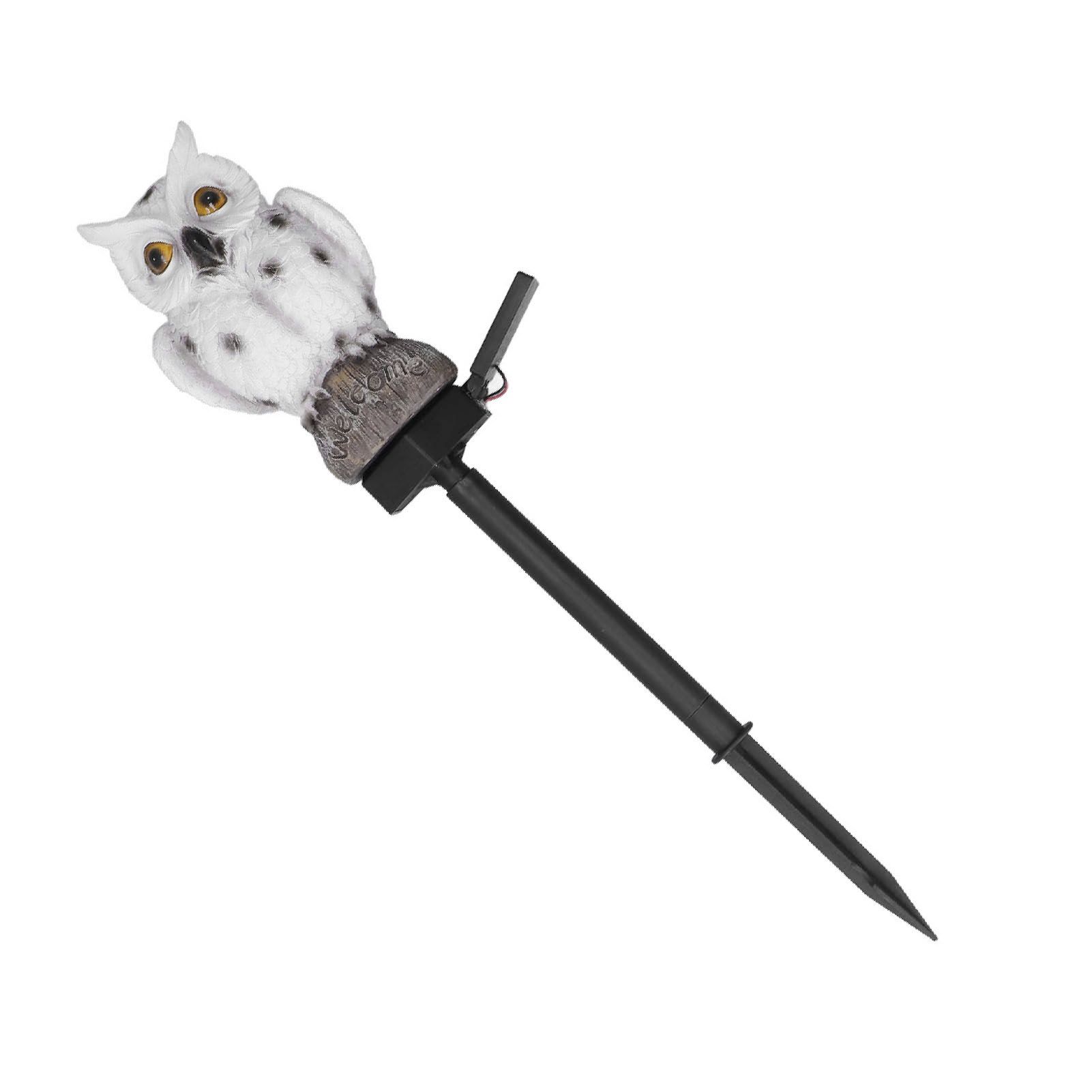 Solar Pathway Lights Outdoor Solar Garden Lights Owl Design Solar Powered view 7