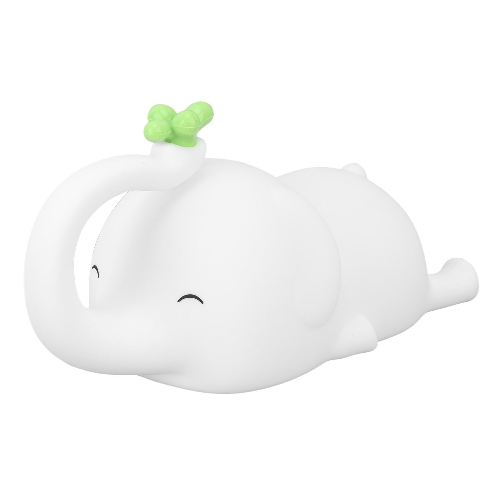 Night Light Silicon Elephant Nursery Night Lights 3 Brightness USB Timing view 3