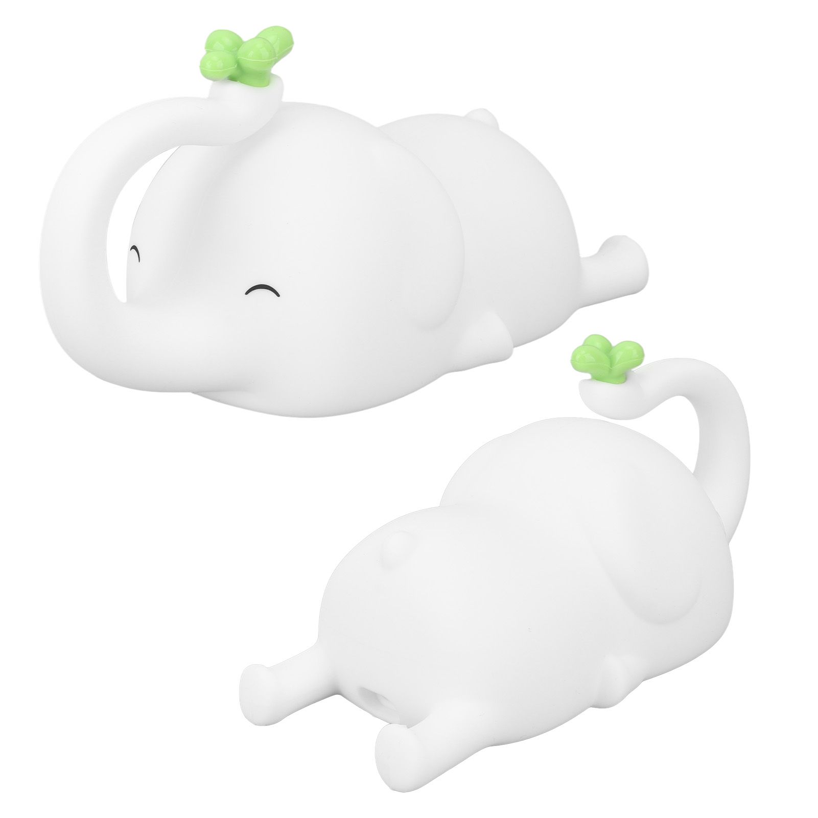 Night Light Silicon Elephant Nursery Night Lights 3 Brightness USB Timing view 9