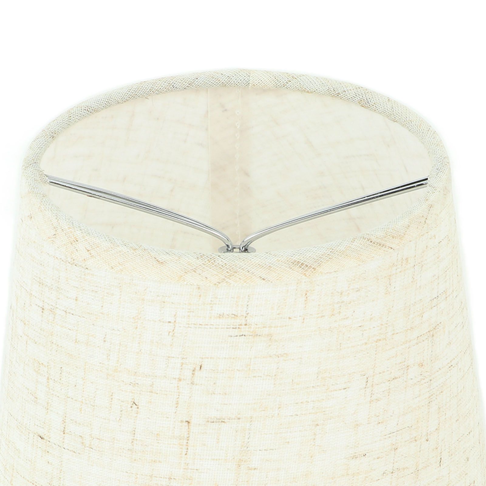 3Pcs Lampshades Hand Crafted Natural Linen Stylish Dustproof Barrel Chandelier view 15