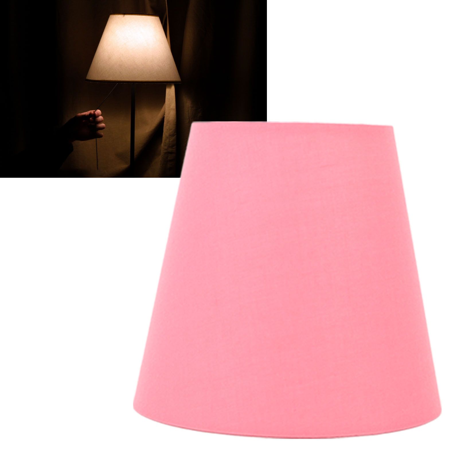 3pcs Cloth Fabric Lampshade Innovative E14 Intervention Type Modern Fabric view 11