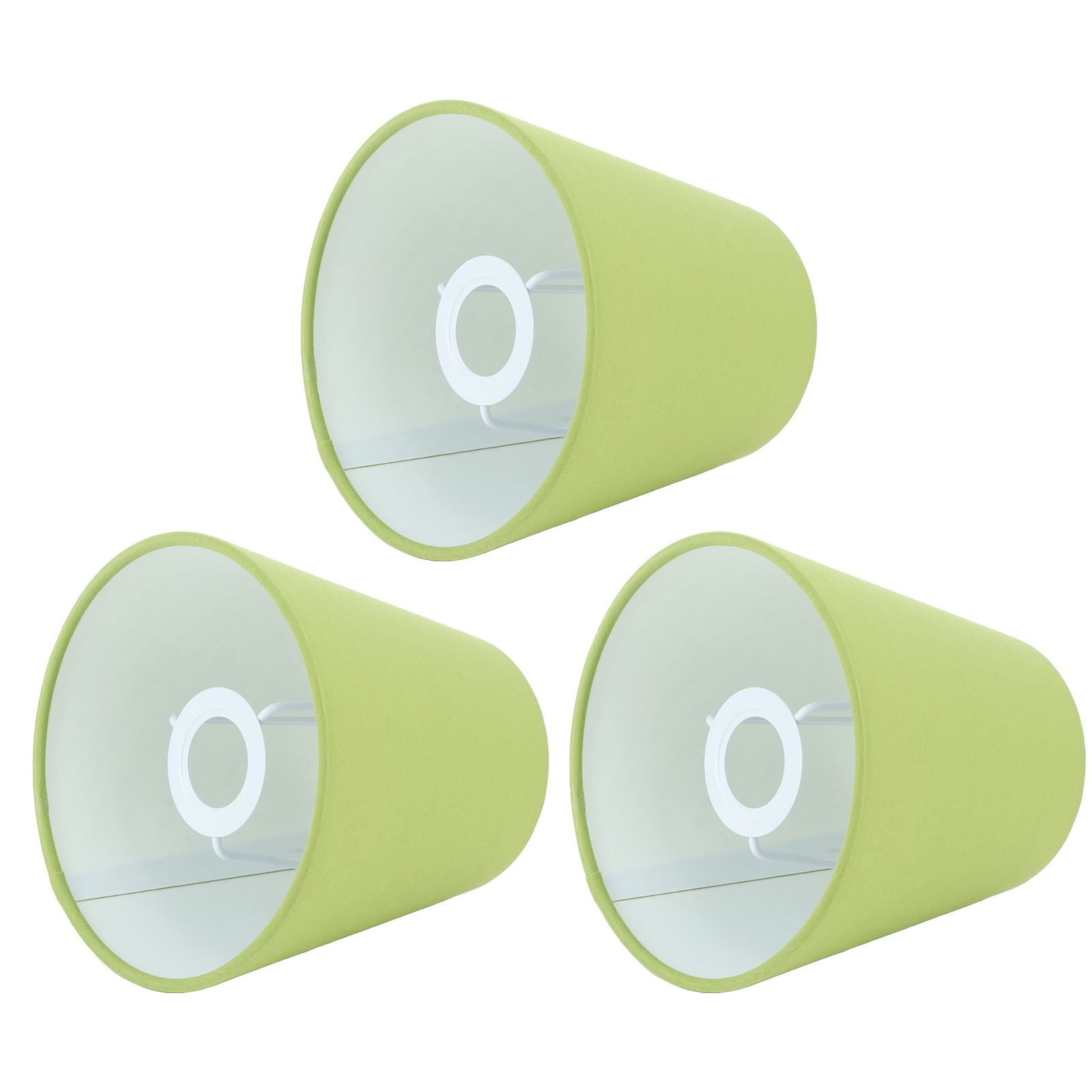 3pcs Cloth Fabric Lampshade Innovative E14 Intervention Type Modern Fabric view 8