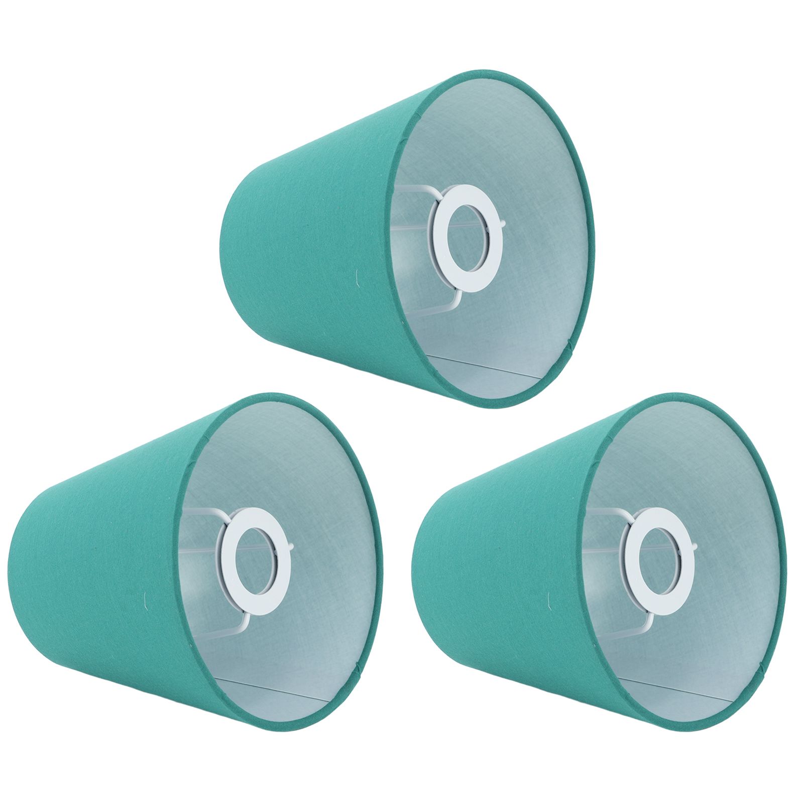 3pcs Cloth Fabric Lampshade Innovative E14 Intervention Type Modern Fabric view 7