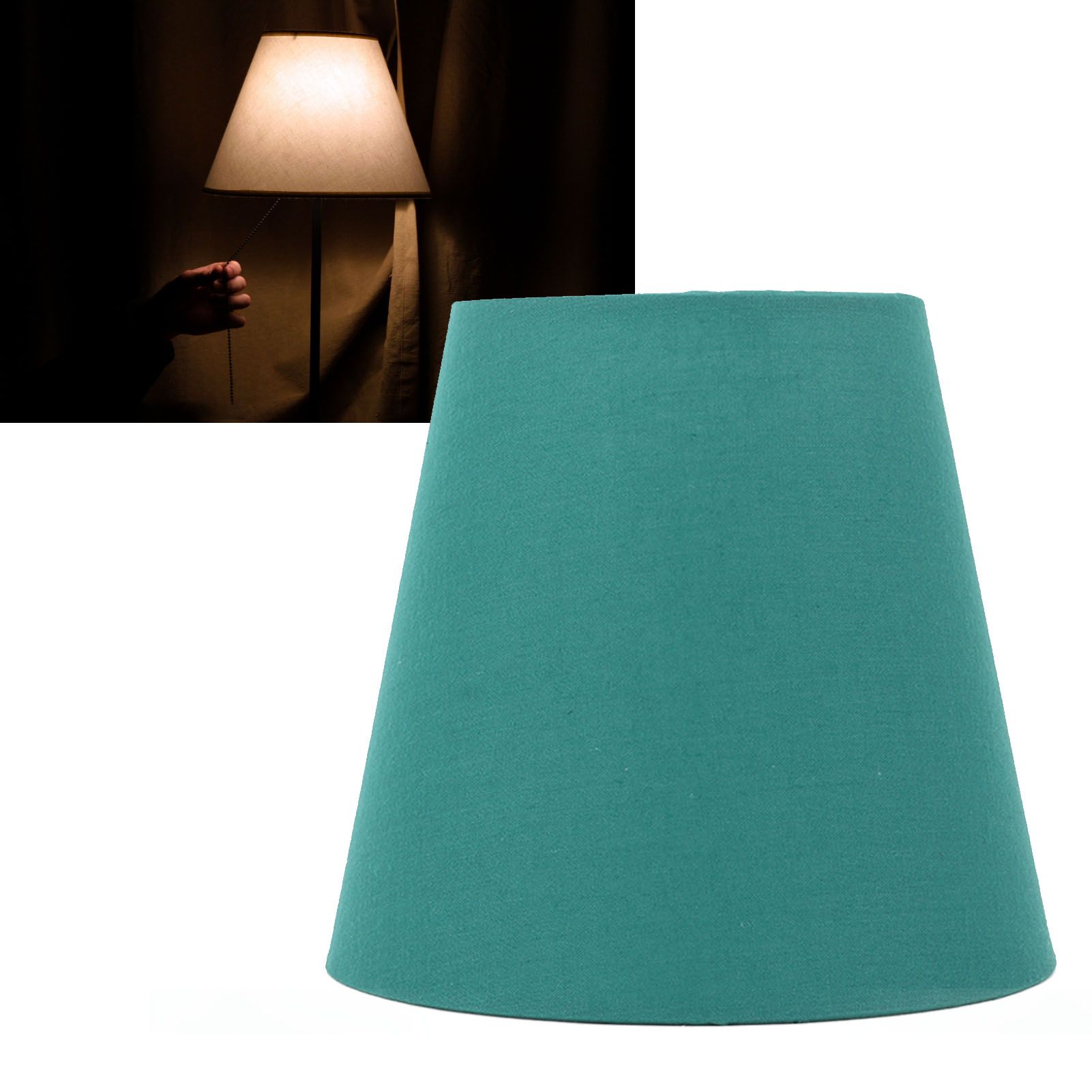 3pcs Cloth Fabric Lampshade Innovative E14 Intervention Type Modern Fabric view 11